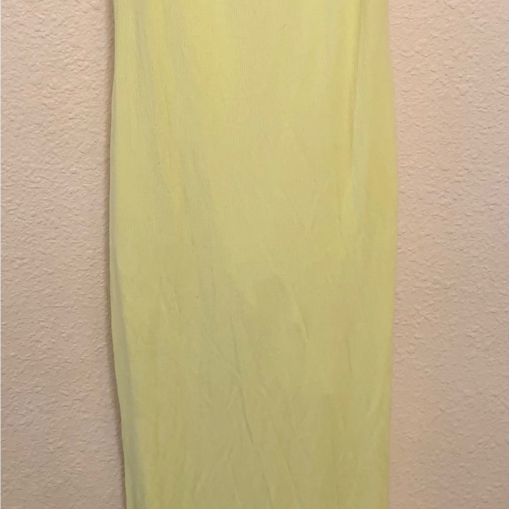 Yellow Women's Bodycon Dress